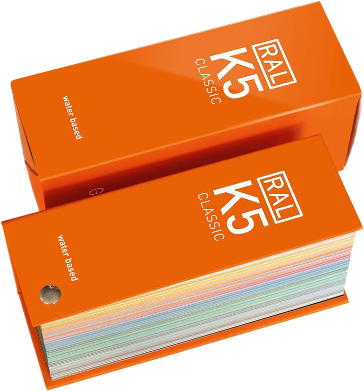 RAL K5 Farbfächer, 215 ganzseitige Farbmuster, glänzend, 8