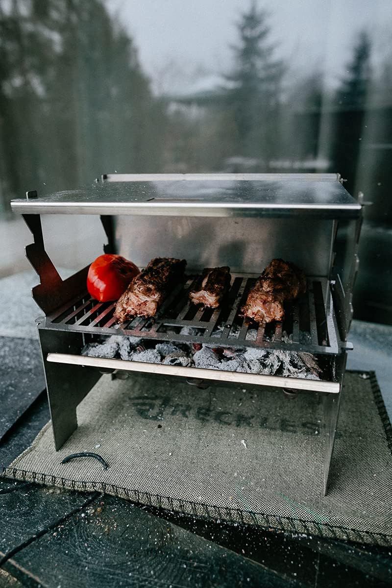 Grill Camping ReiseGrill Partner Klappbaren BBQ Modern Mangal Edelstah