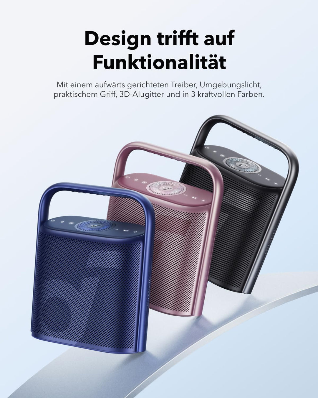 Soundcore Motion X500 leistungsstarker Bluetooth-Lautsprecher, kabelloser Lautsprecher, immersives R
