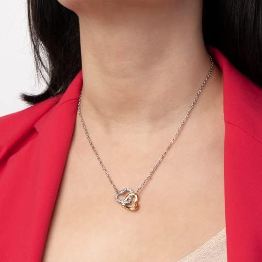 LOTUS STYLE Damen-Halskette LS2117-1/1 aus der Kollektion Woman's Heart aus Stahl