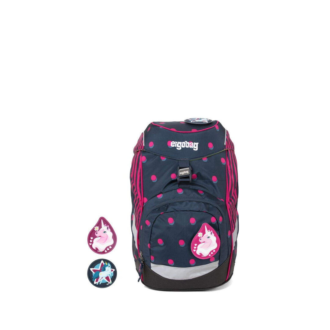ergobag Unisex Kinder Prime Backpack Single Rucksack (2er Pack) 35x22x25 cm (B x H x T) Mehrfarbig (