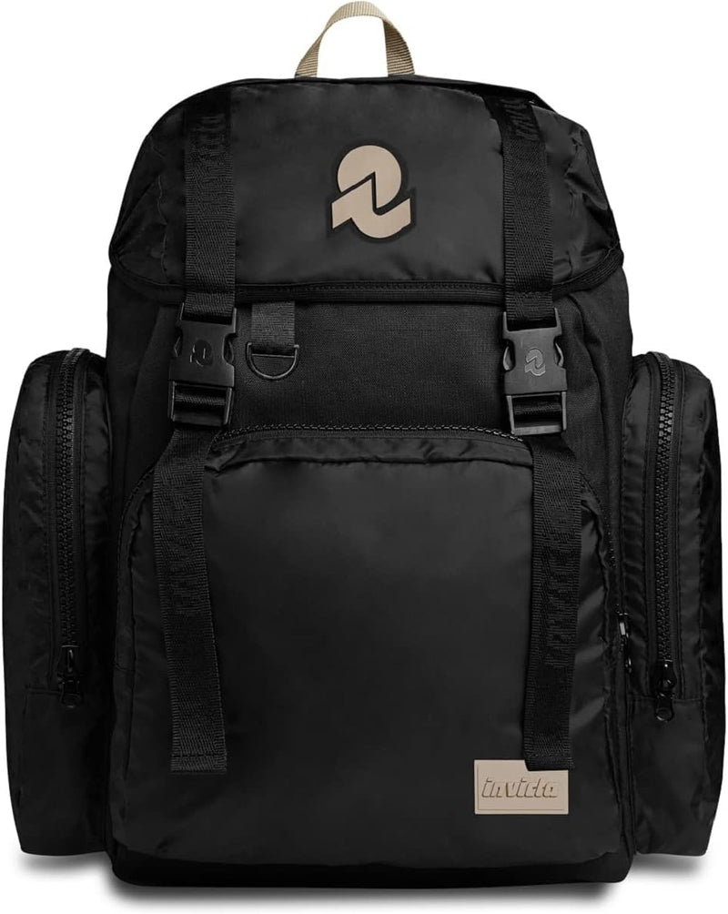 Invicta Rucksack aus nachhaltigem Stoff, Praktisch & Unisex, mit Laptopfach bis 14&