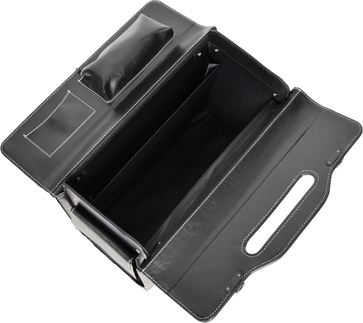 Pilotenkoffer Aktenkoffer Laptop Travel Doctor Rep Bag Kombinationsschloss HOL3196 Schwarz