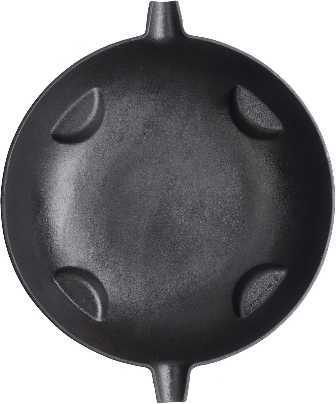 tepro Guss-Wok-Einleger aus Gusseisen für das Rost-in-Rost-System, Masse ca. 35,3 cm Ø Guss Wok rund