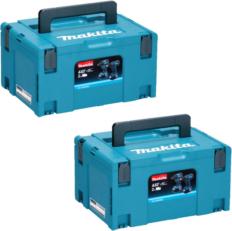 Makita Makpac Gr, 3 Systemkoffer im 2er Set