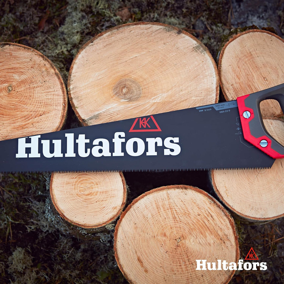 Hultafors Handsäge HBX-22-9, 590903, Handsäge mit Pulverbeschichtung und praktischem Klingenschutz (