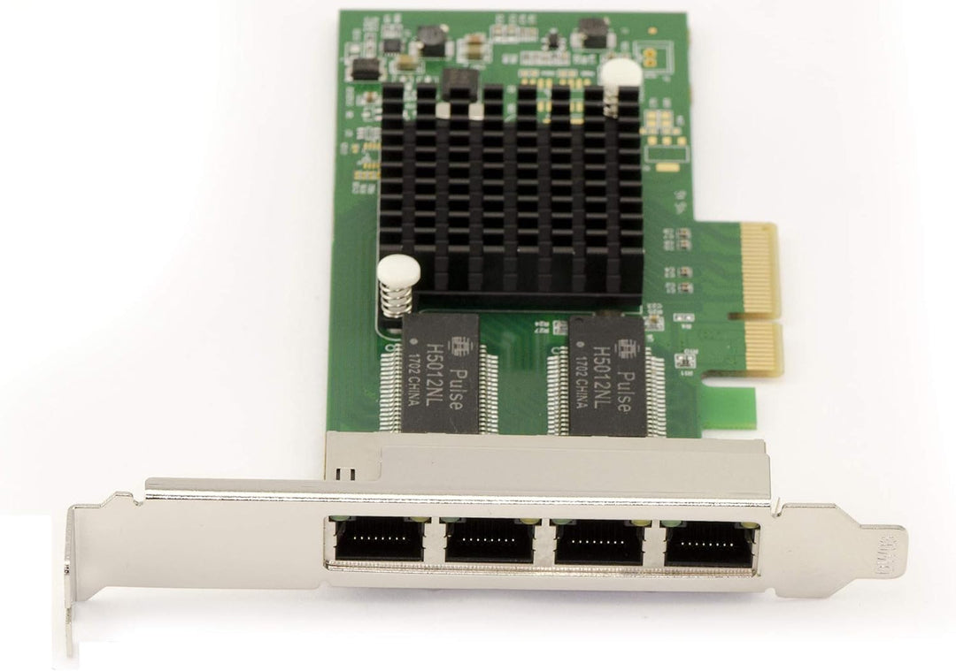 KALEA-INFORMATIQUE 4-Port-Gigabit-Ethernet-Netzwerk-Controller-Karte auf PCIe x4-Port mit Intel I350