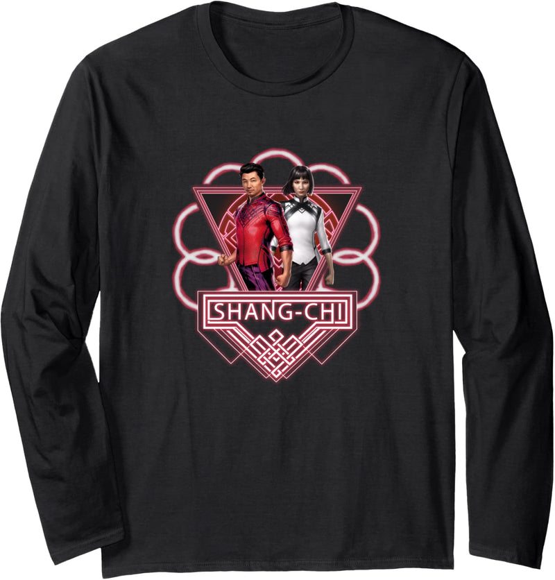 Marvel Shang-Chi And Xialing Poster Langarmshirt