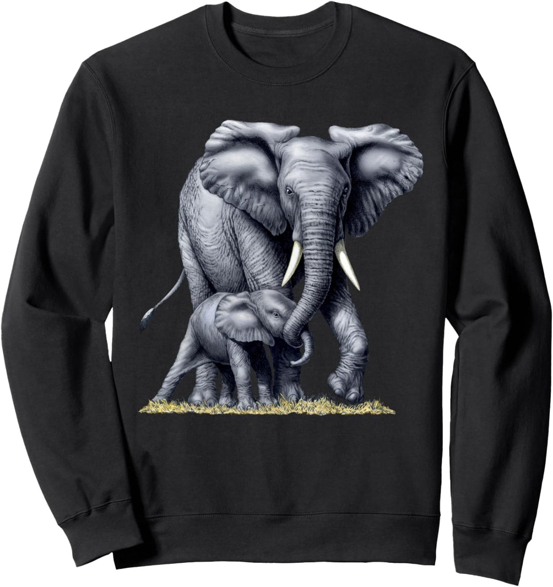 Elefanten Anti-Wilderei Rettet Elefanten Elfenbein Sweatshirt