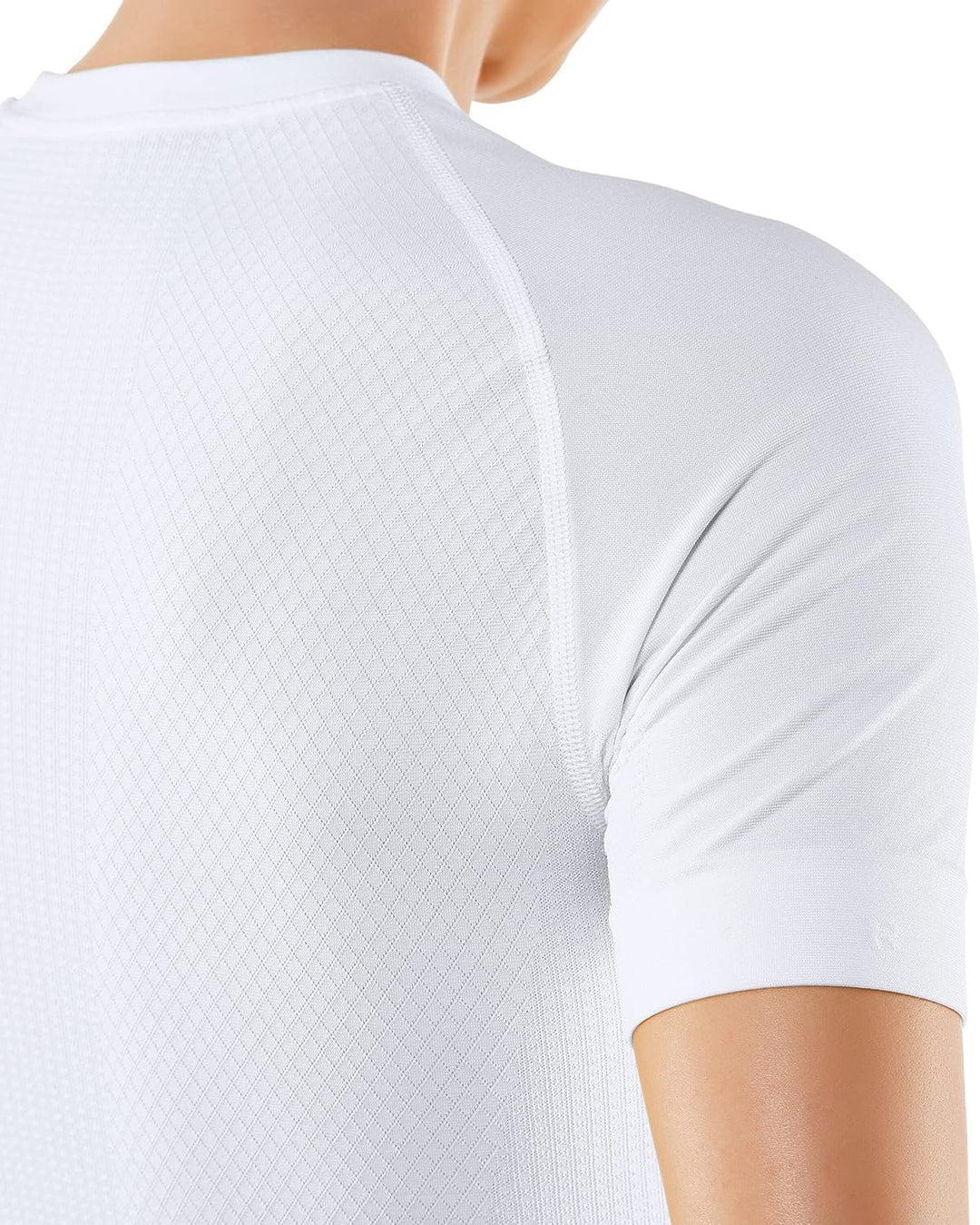 FALKE Damen Cool V Neck Funktionsshirt Kurzarmshirt warme bis heisse Temperaturen Funktionsunterwäsc