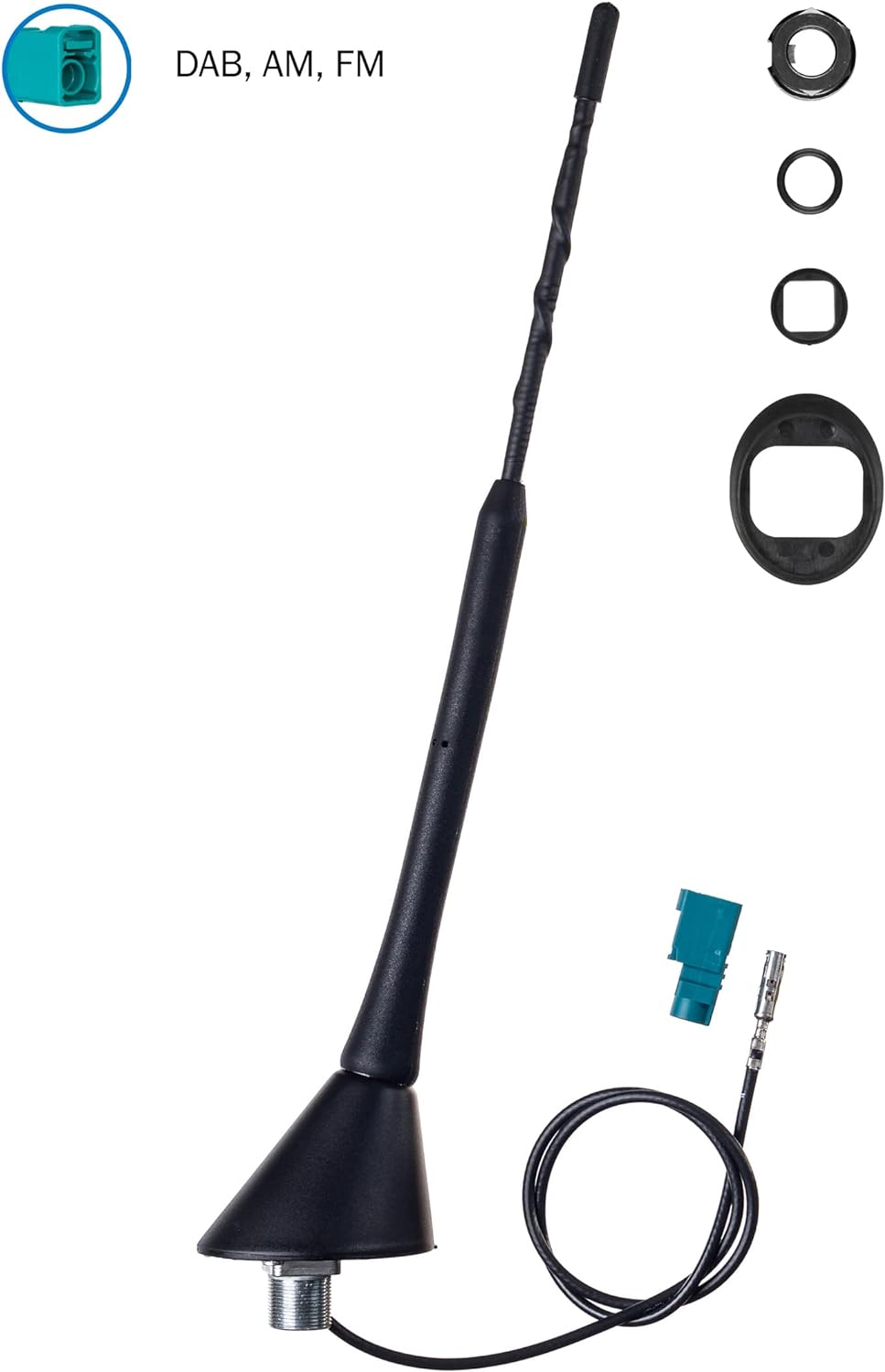 ATTB 2116.01 Dachantenne (AM, FM, DAB+), Antennentechnik Bad Blankenburg, Kombiflex-Dachantenne für