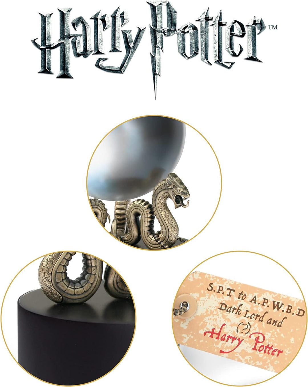Noble Collection NN7467 - Harry Potter - Die Prophezeihung Kristallkugel, 13 cm