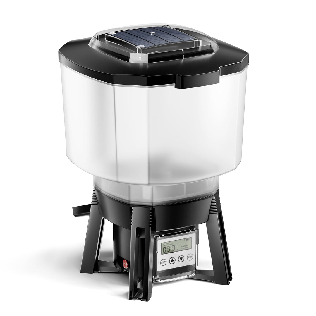 CFF-206 Fischfutterautomat Solar programmierbar 1-6 Fütterungen pro Tag