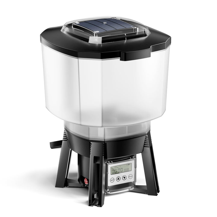 CFF-206 Fischfutterautomat Solar programmierbar 1-6 Fütterungen pro Tag
