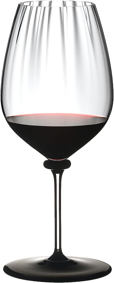 Riedel 4884/0 N Fatto A Mano Performance Cabernet Weinglas, 822 ml, transparent Cabernet-schwarzer S