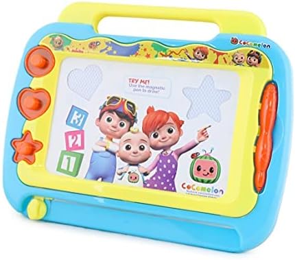Toyland® Cocomelon Magnetisches Zeichenbrett mit Stempeln - Kreatives Kleinkindspielzeug - Geeignet
