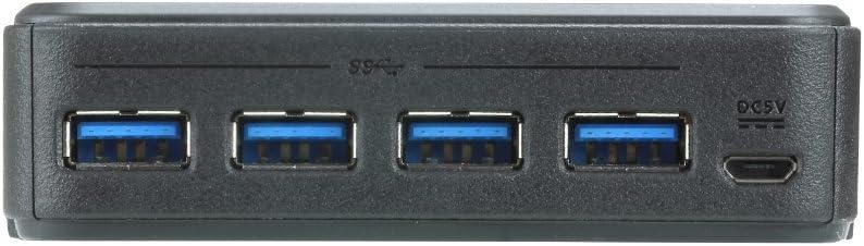 ATEN US3324 2-Port USB zu USB-C Sharing Schwarz