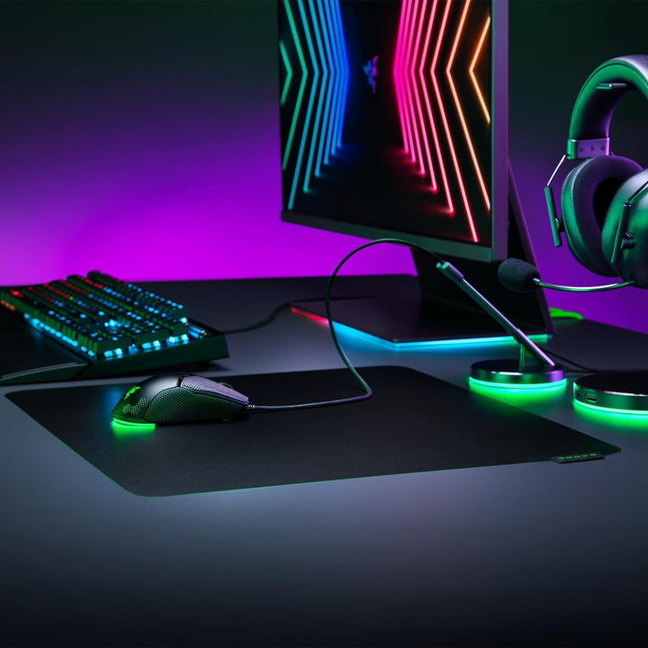 Razer Sphex V3 Large - Ultra dünnes Gaming-Mauspad (450 mm breit x 400 mm hoch, Glattes Design, Robu