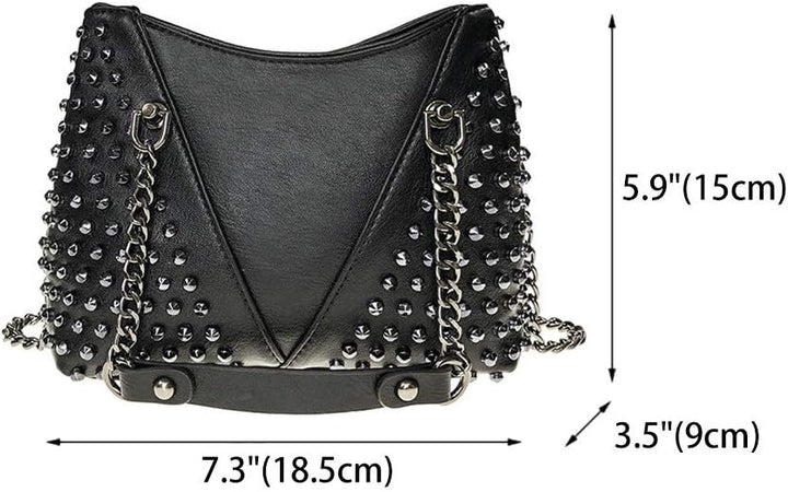 BUKESIYI Damen Tasche Umhängetasche Handtasche Frauen Klein Schultertasche Weekender Lack PU Leder C
