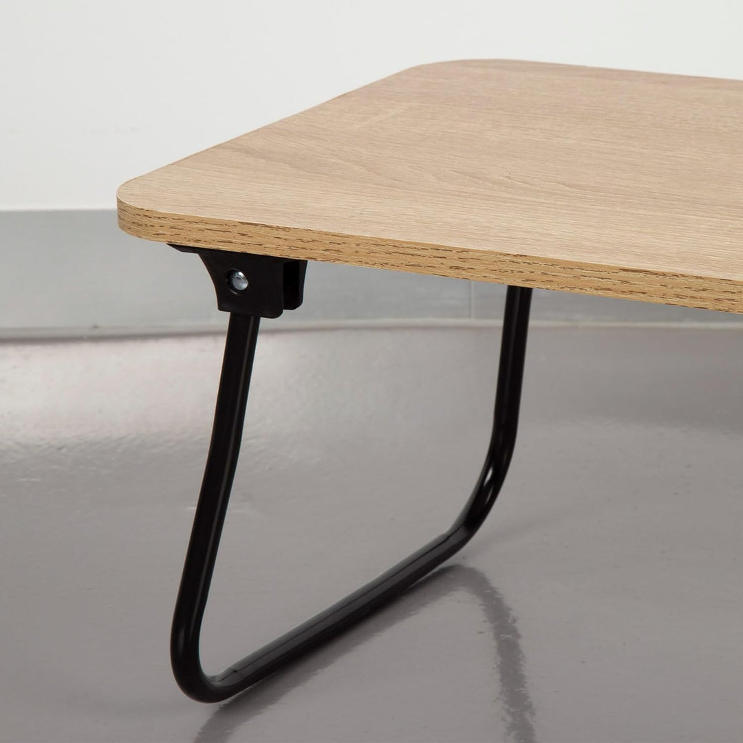 AKTIVE Max Home Klapptisch, 53 x 30 x 22 cm, Holz und Stahl, Bett-Tablett, Mehrzweck, Sofa, Laptop,