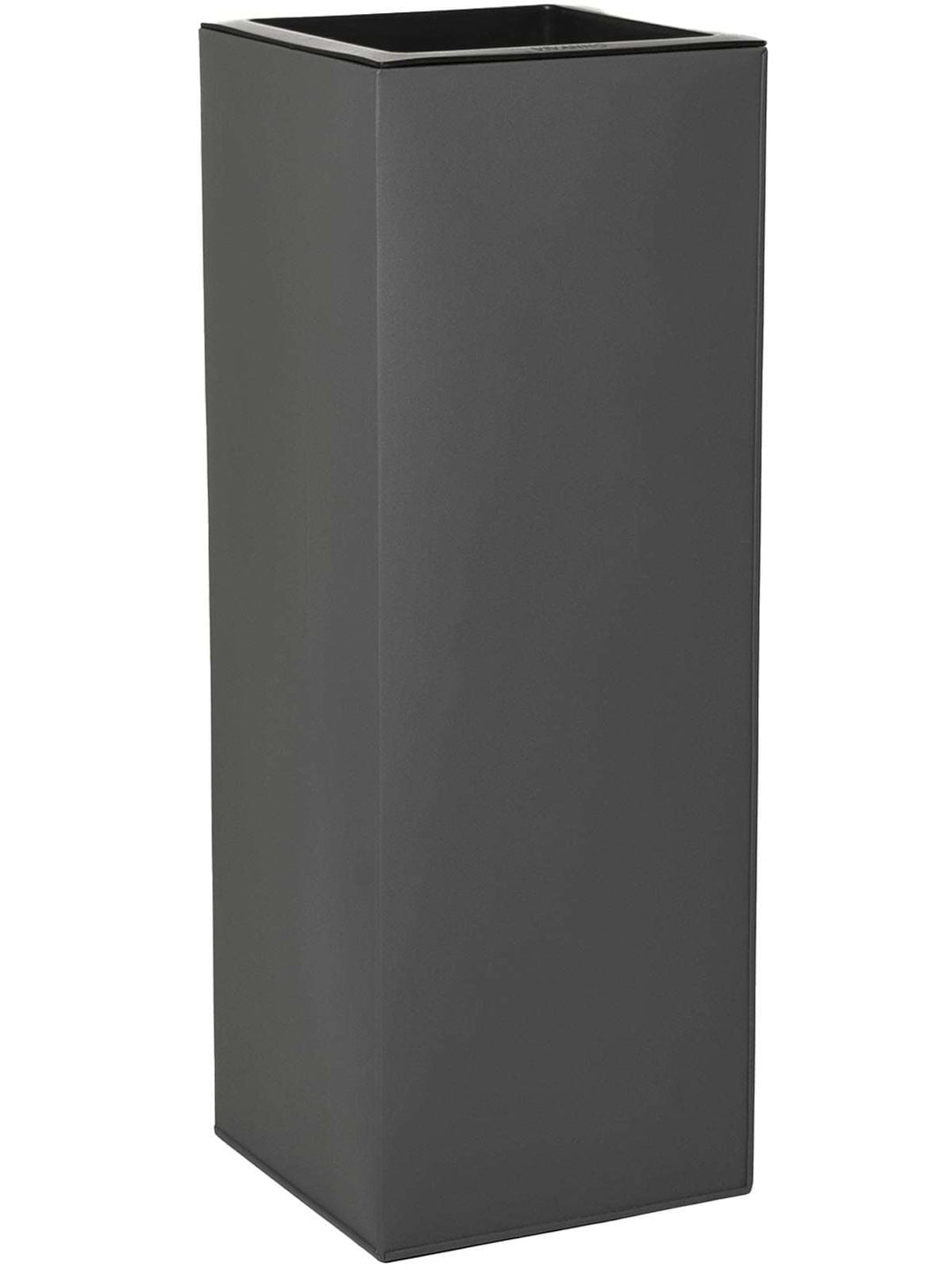 VIVANNO Pflanzkübel Blumenkübel Zink Metall Anthrazit Block 65 mit Einsatz Anthrazit 65x24x24, Anthr