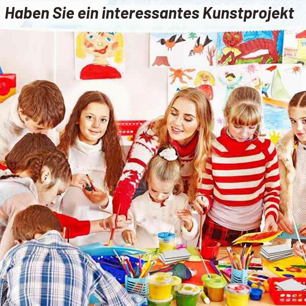 25 Stück Magnetische Malleinwand Panel Magnetische Mini-Leinwände Leinwand Leere Leinwände für Maler