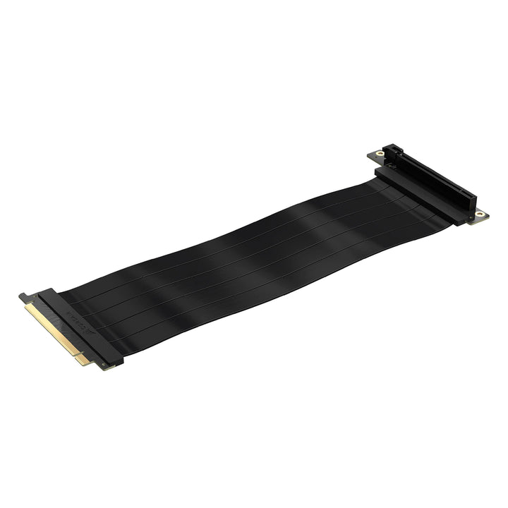 Corsair Premium-PCIe 4.0 x16-Verlängerungskabel, 300 mm, EMI-geschirmt, 90° weiblicher PCIe-Anschlus
