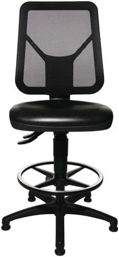 Topstar 73280 PU0T Arbeitsdrehstuhl"TEC 80 PK Counter", schwarz