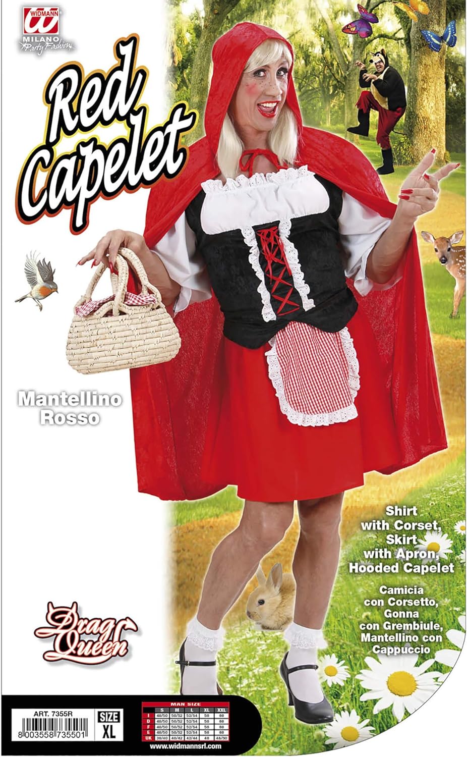 Widmann - Kostüm Märchen Prinzessin, Faschingskostüme, Karneval, Mottoparty, XL