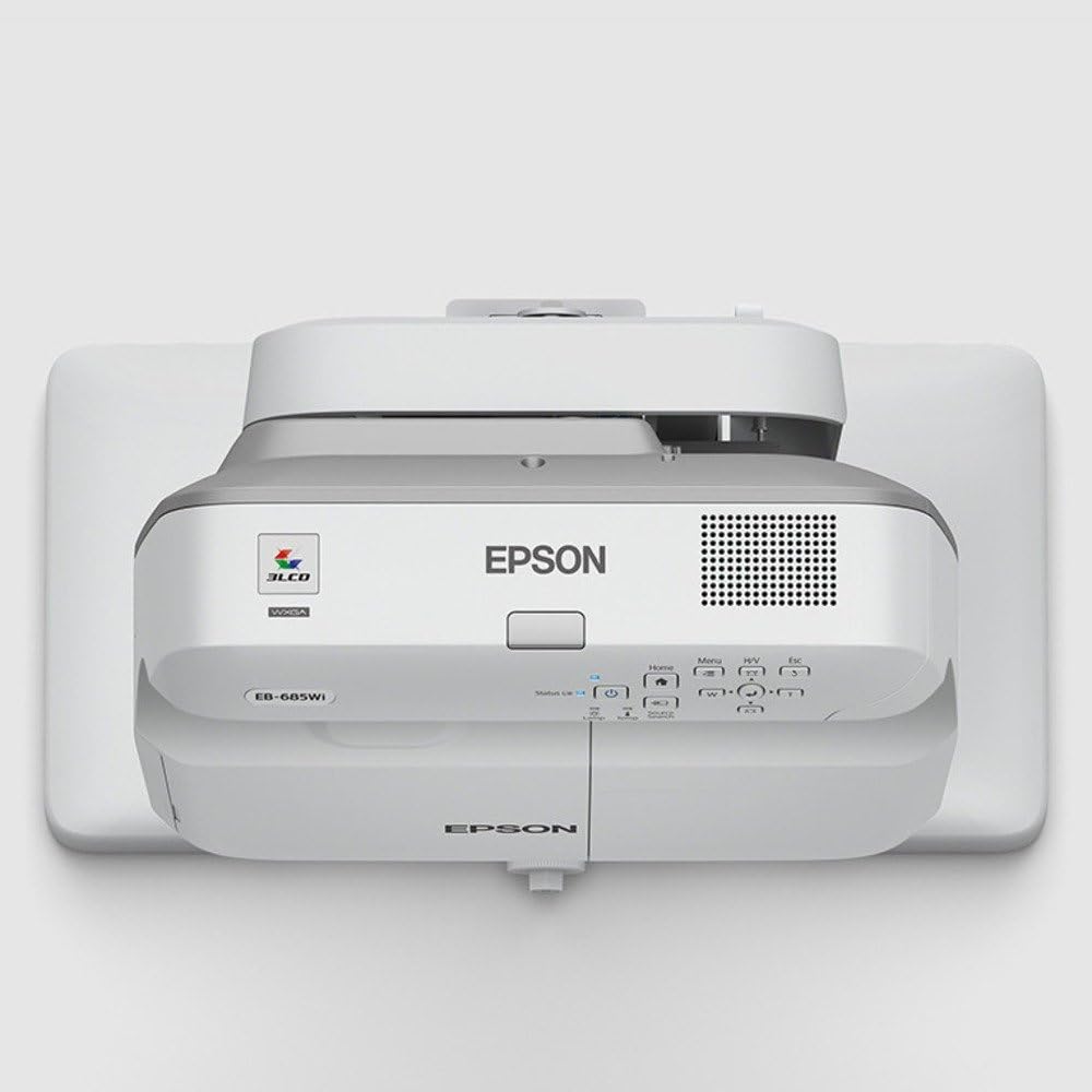 Epson EB-685W 3LCD WXGA Ultrakurzdistanzprojektor 1280x800 16: 10 3500 Lumen 16W Lautsprecher