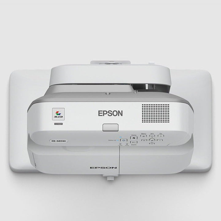 Epson EB-685W 3LCD WXGA Ultrakurzdistanzprojektor 1280x800 16: 10 3500 Lumen 16W Lautsprecher