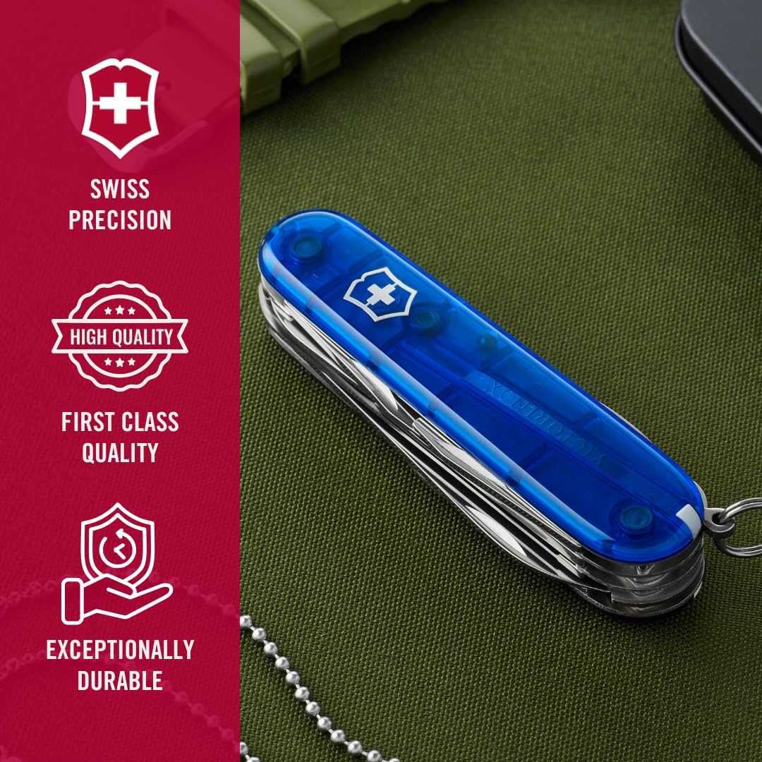 Victorinox Schweizer Taschenmesser Huntsman, Multitool, Swiss Army Knife mit 15 Funktionen, Klinge,