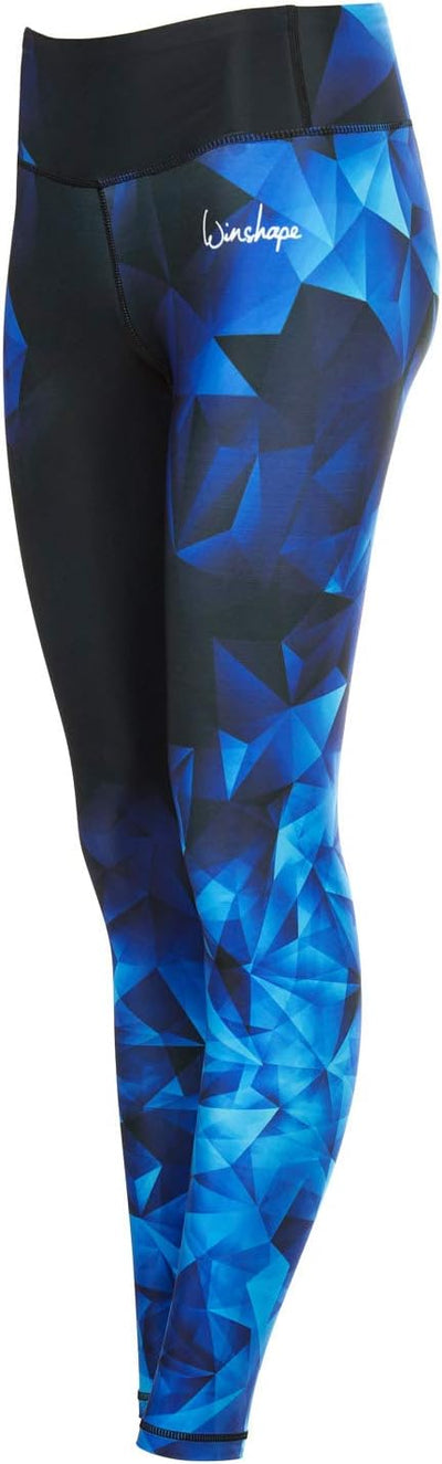 Winshape Damen Functional Power Shape Tights AEL102 mit Anti-Rutsch-Effekt, saphir, Winshape Slim St