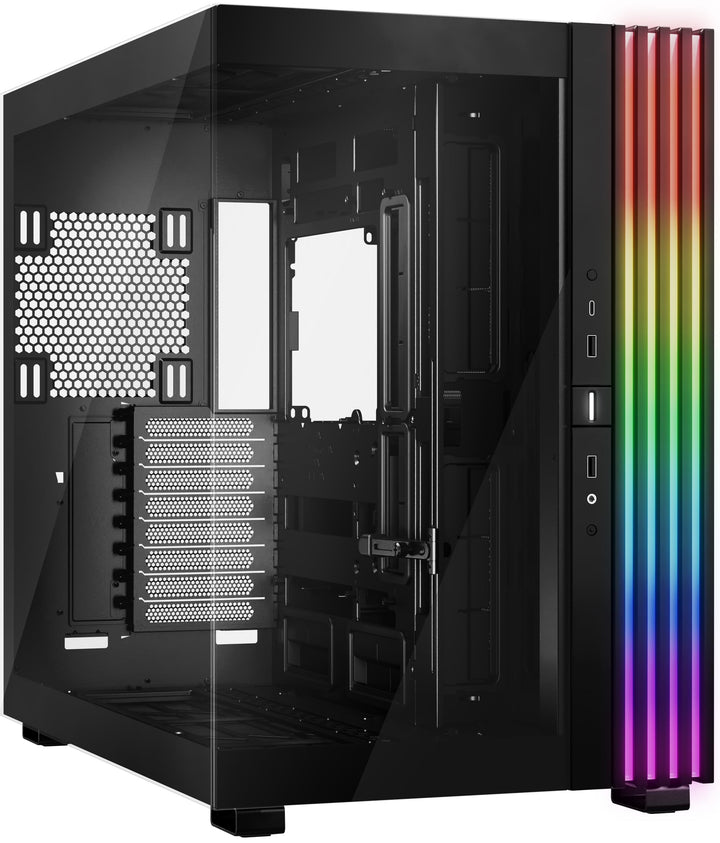 be quiet! Light Base 900 DX Black PC-Gehäuse, atemberaubender Panorama-Blick, Show Case, Dual Chambe