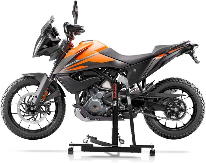 ConStands Power Evo-Zentralständer Kompatibel für KTM 390 Adventure 20-21 Schwarz