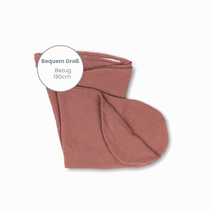 Doomoo Basics – Comfy Big Cover Tetra Stillkissenbezug 190 cm – Stillkissenbezug für das Grösste Uns