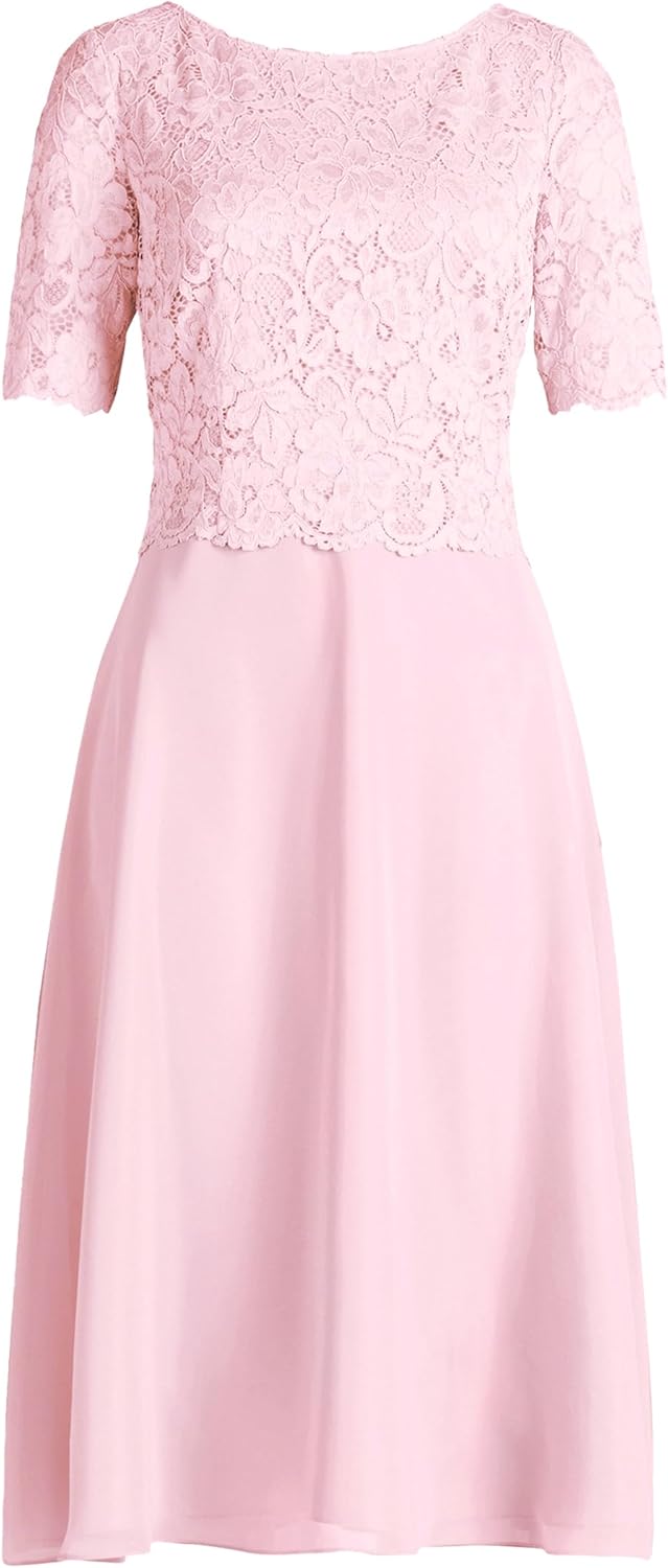 Vera Mont Damen Partykleid, 40 Foggy Rose