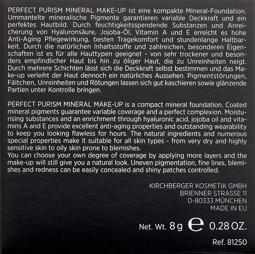 HORST KIRCHBERGER Perfect Purism Mineral Make-Up 03, 69 g 03 - golden beige, 03 - golden beige