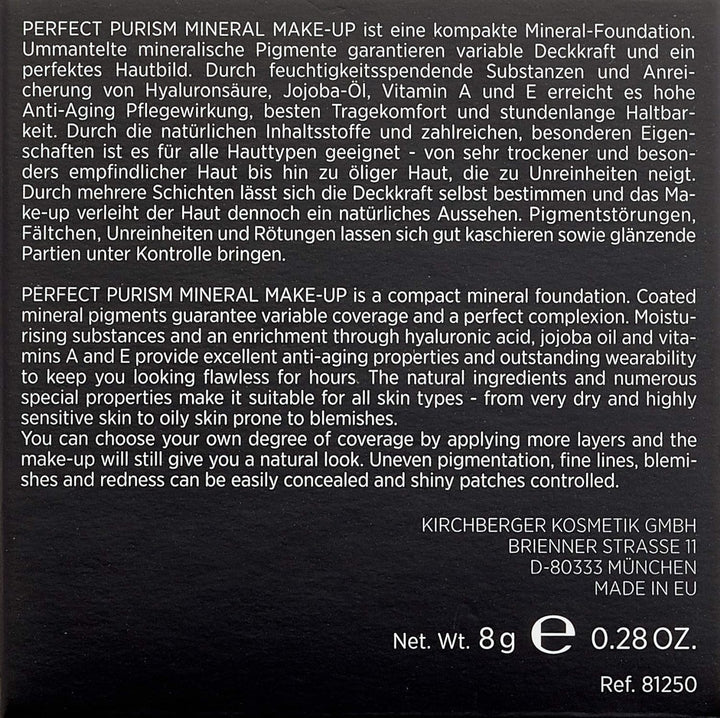 HORST KIRCHBERGER Perfect Purism Mineral Make-Up 03, 69 g 03 - golden beige, 03 - golden beige