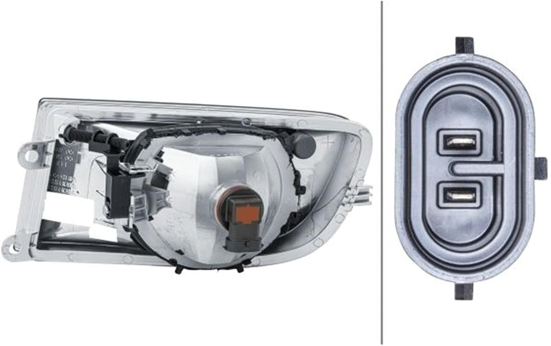 HELLA 1N0 354 017-041 Halogen-Nebelscheinwerfer - rechts - für u.a. Skoda Octavia II (1Z3), rechts