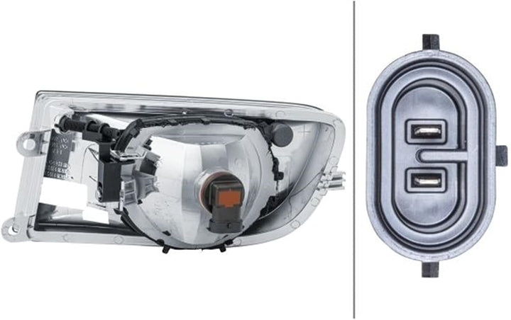 HELLA 1N0 354 017-041 Halogen-Nebelscheinwerfer - rechts - für u.a. Skoda Octavia II (1Z3), rechts