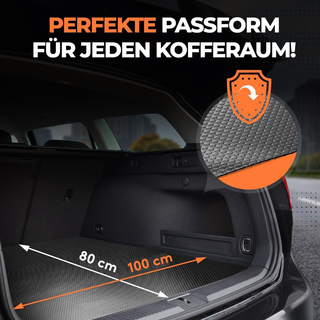 LILENO HOME Universal Anti Rutsch Schmutzmatte [80x100cm] Zuschneidbar und Wasserdicht - Antirutschm