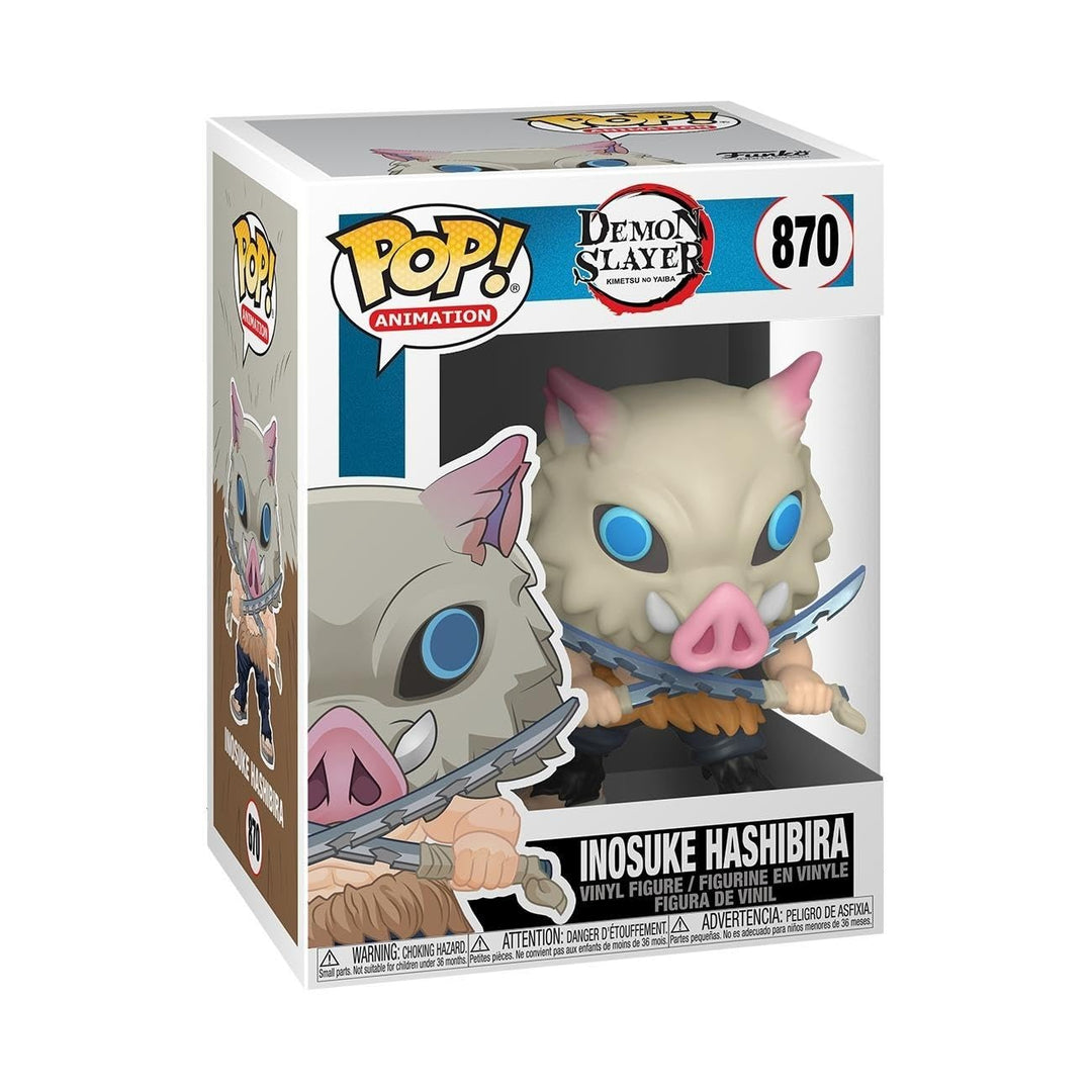 Funko Pop! Animation: Demon Slayer - Inosuke Hashibira - Vinyl-Sammelfigur - Geschenkidee - Offiziel