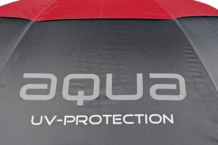 BIG MAX I-Dry Aqua Golf Regenschirm mit UV Schutz - 100% Wasserdicht (Rot)