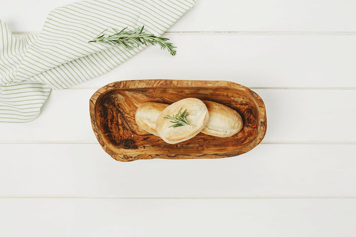 Naturally Med Servierschale, Holz, braun, 37 cm