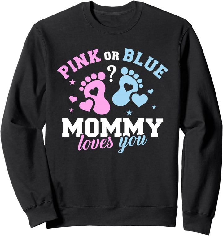 Gender Reveal Mama Mutter Sweatshirt