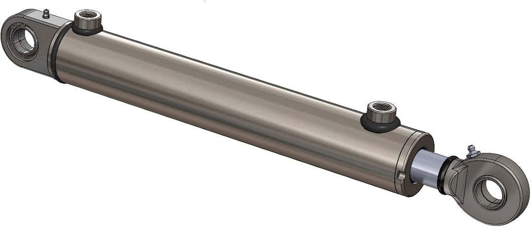 Hydraulikzylinder doppelwirkend mit Gelenkauge 40/25 (40/25-100 mm) 40/25 100 mm, 40/25 100 mm