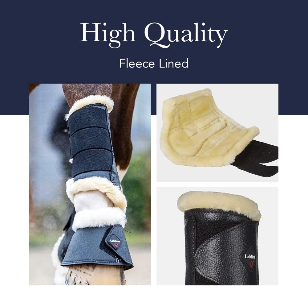 LeMieux Fleece Lined Brushing Boots Pair Bürstenstiefel