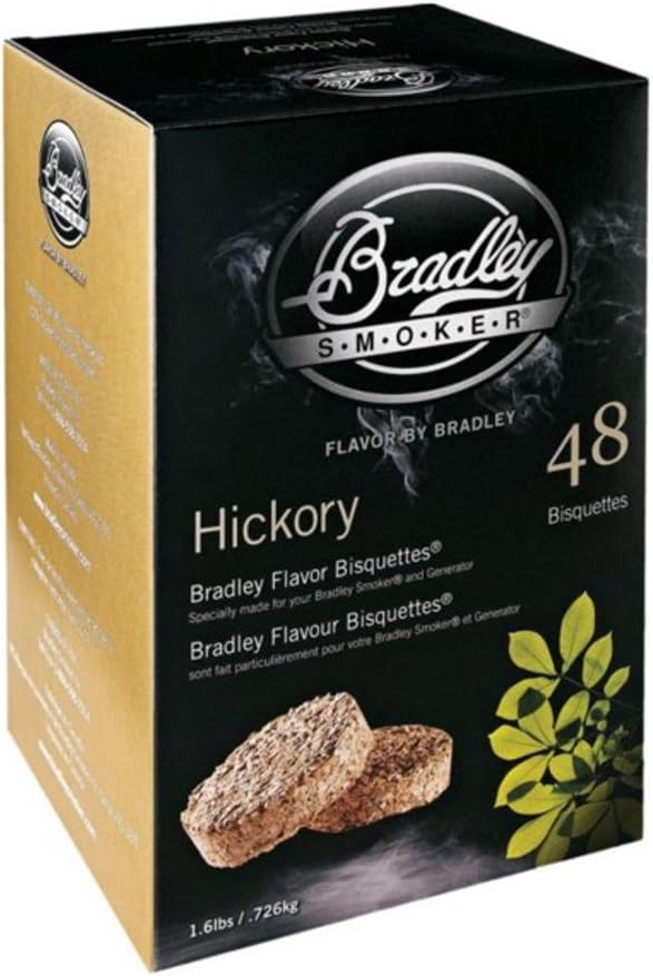 Bradley Smoker, Briketts für Grill und BBQ, Kirschholz-Mischung, 48 Stück