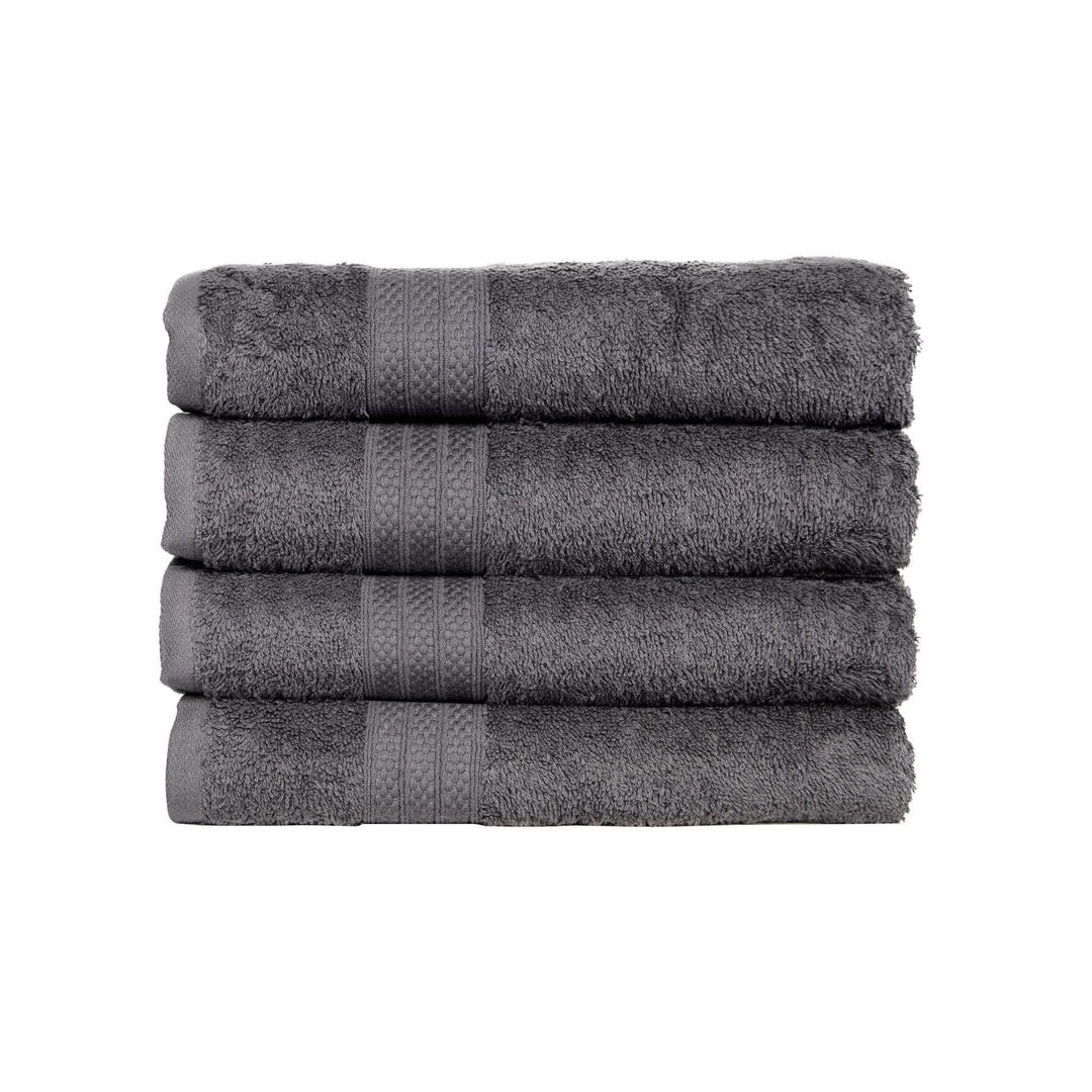 Brielle Handtuch-Set aus 100% Baumwolle - 4 Handtücher 50x100 cm, Baumwolle Sehr saugfähige Handtüch